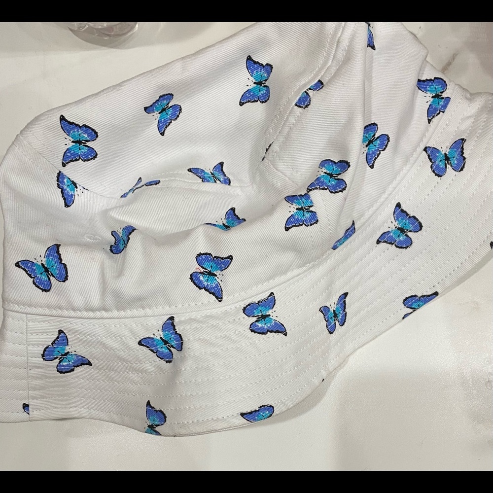 Cute butterfly bucket hat